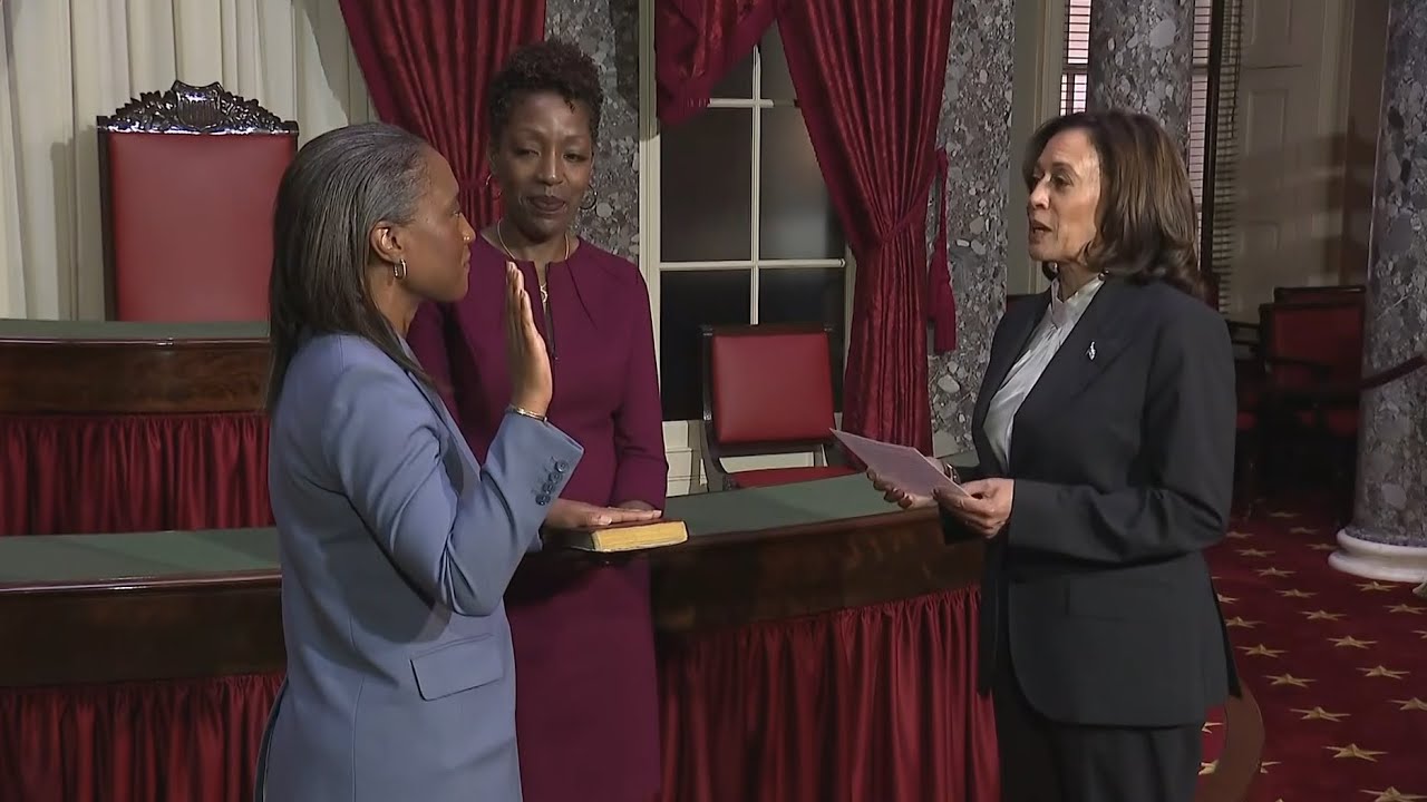 Laphonza Butler Sworn In To Replace Late Dianne Feinstein, 3rd Black Female Senator In Us History