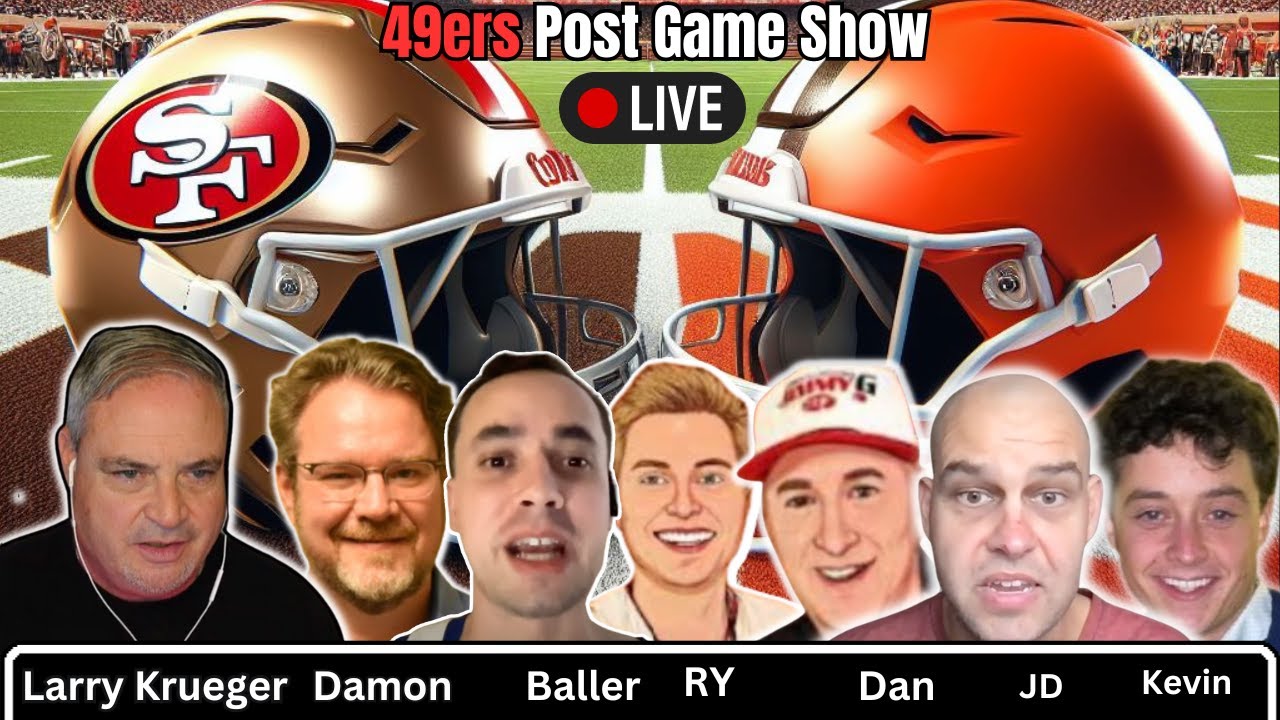 Larry Krueger & Crew – San Francisco 49ers Vs Browns Post Game Show!