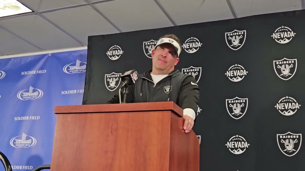 Las Vegas Raiders Coach Josh Mcdaniels Post Loss To Chicago Bears #lasvegasraiders #chicagobears