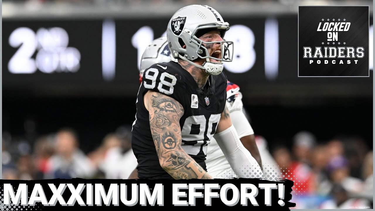 Las Vegas Raiders improve to 3-3 on the season with a 21-17 win over the New England Patriots 1 Las Vegas Raiders Improve To 3 3 On The Season With A 21 17 Win Over The New England Patriots