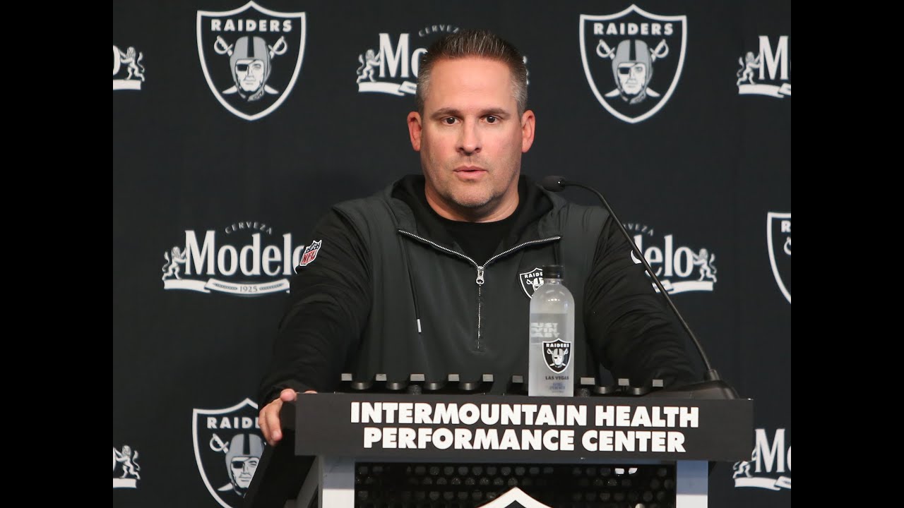 Las Vegas Raiders Josh Mcdaniels Wednesday (pre New England Patriots) Press Conference