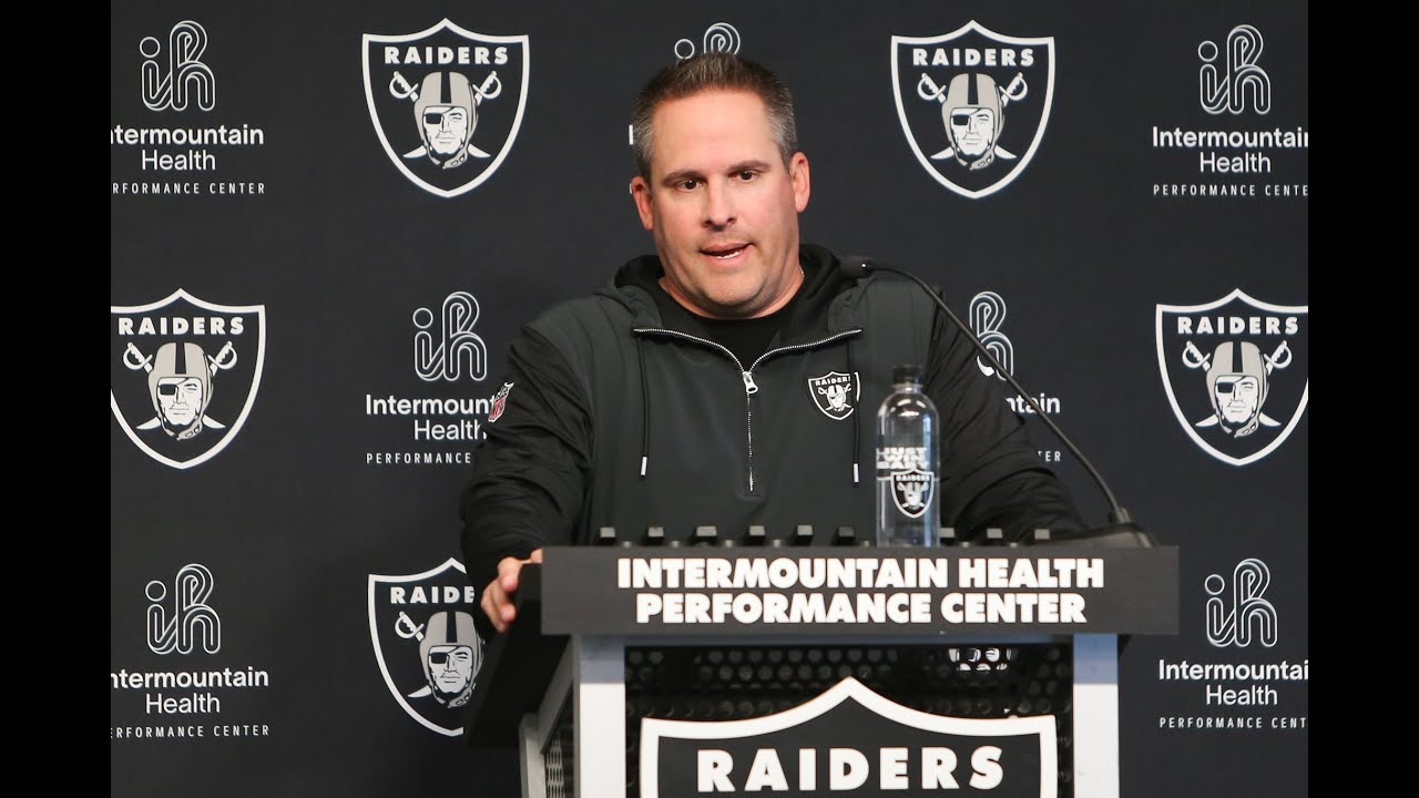 Las Vegas Raiders Josh Mcdaniels Monday Press Conference #lasvegasraiders #raiders #raidernation