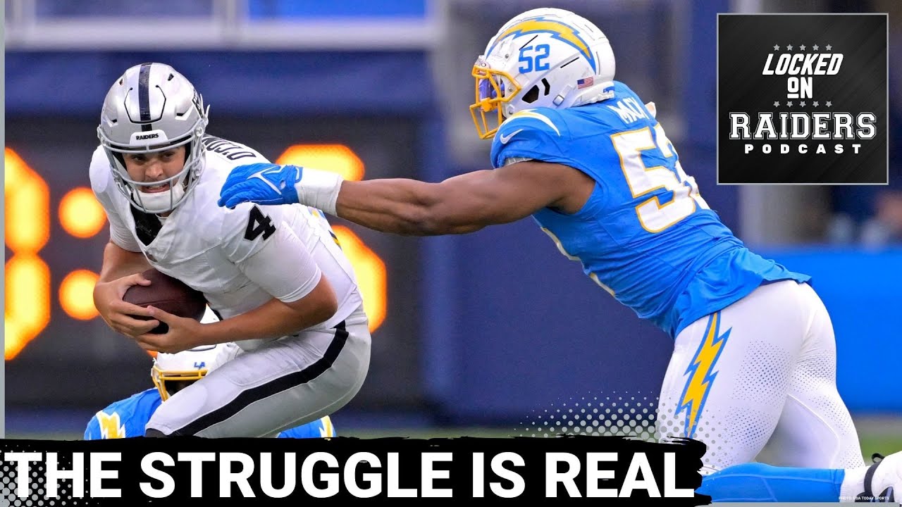 Las Vegas Raiders Mistakes, Lack Of Discipline Too Much To Overcome In Loss To The La Chargers