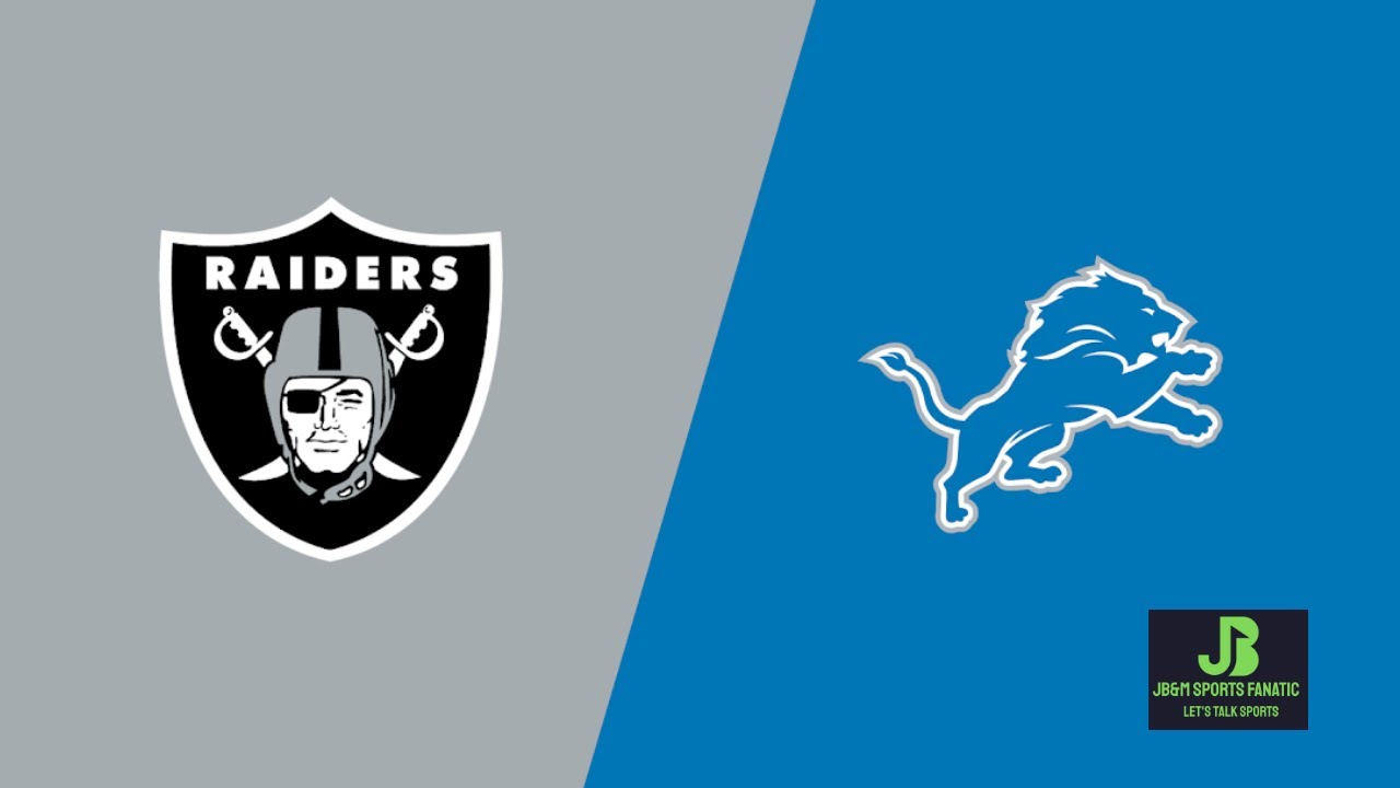 Las Vegas Raiders Vs Detroit Lions Play By Play & Sports Chat