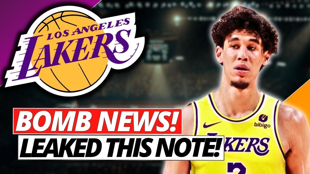Last Minute! Came Out Now! Friends Of Los Angeles Lakers News Today! Nba News!