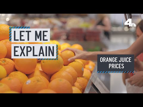 Let Me Explain: Orange Juice Prices Rising | Nbcla