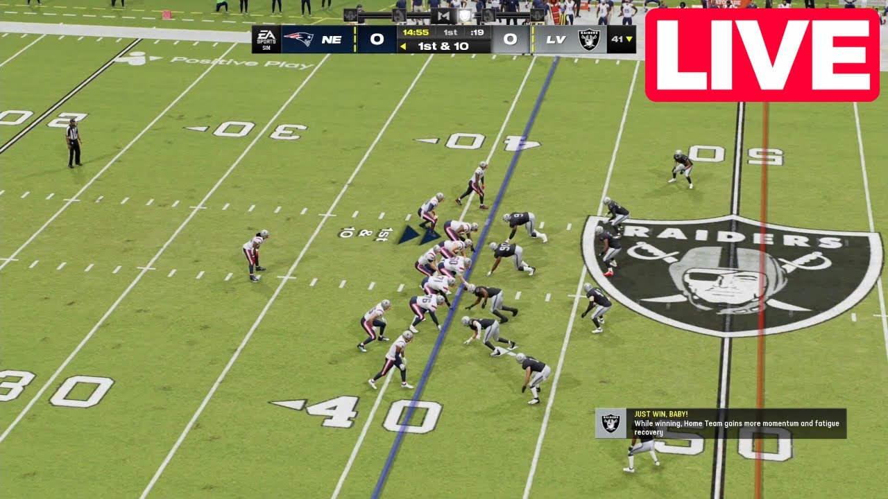 🔴live Now! New England Patriots Vs Las Vegas Raiders | Week 6, 2023 | Full Game Nfl 24 En Vivo