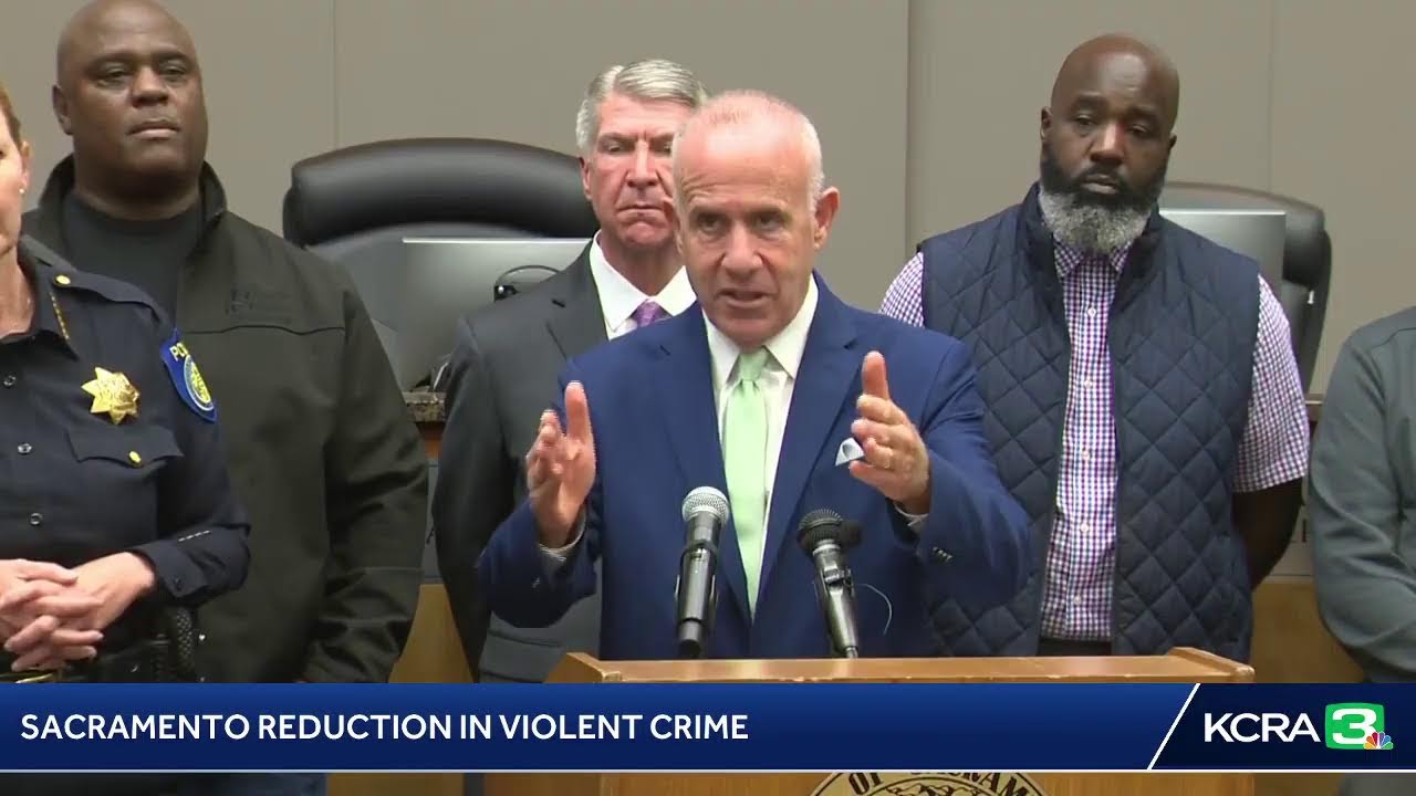 Live | Sacramento’s Mayor, Police Chief And Community Leaders Are Talking About A Reduction In Vi…