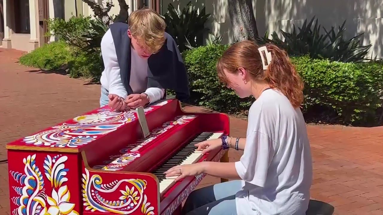 Locals Say Pianos On State Is Music To Their Ears