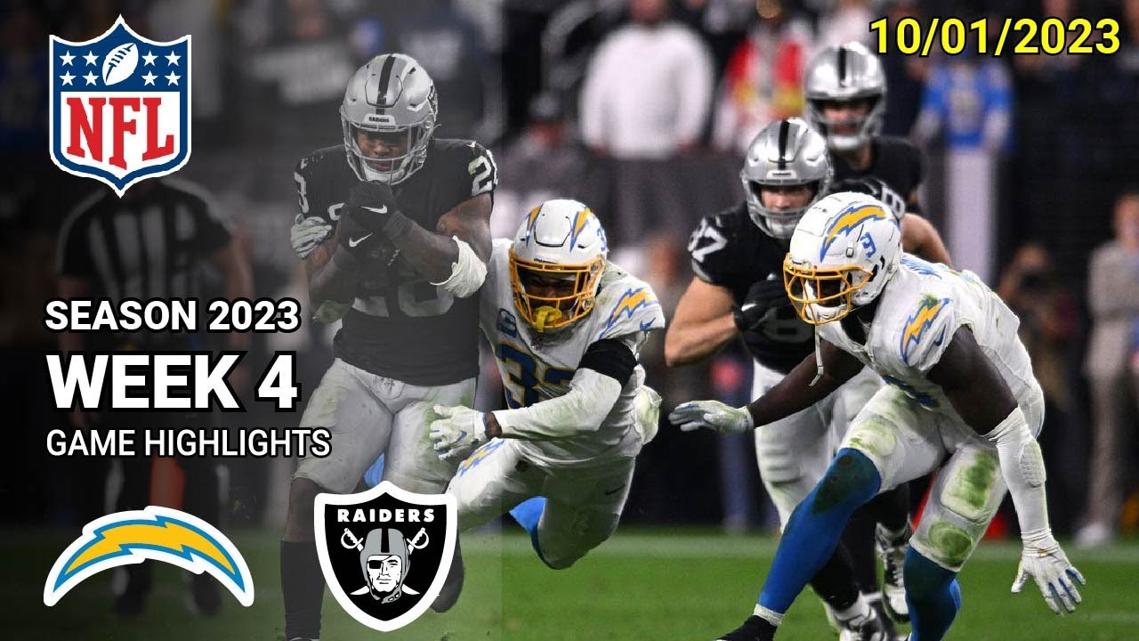 Los Angeles Chargers Vs Las Vegas Raiders [full 1st Qtr]10/01/23 Week 4 | Nfl Highlights Today