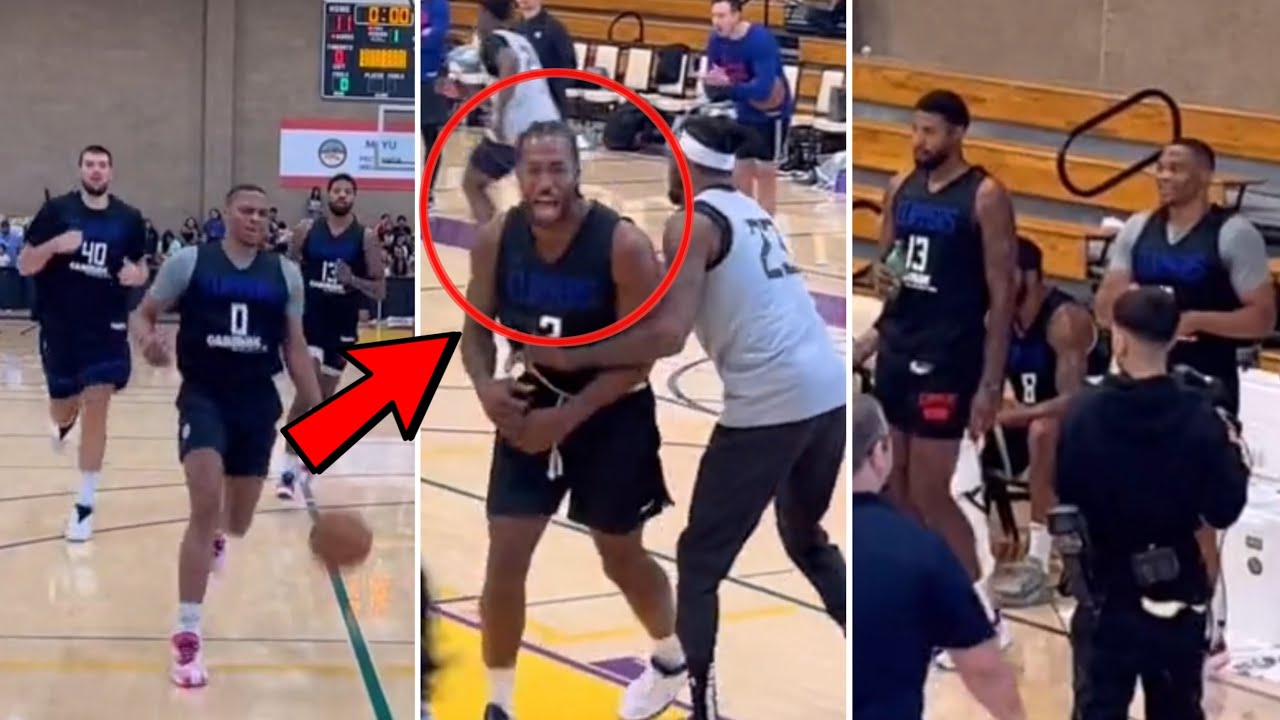 Los Angeles Clippers Intense Practice 2023 24 Nba Season! Kawhi Leonard, Westbrook, Paul George