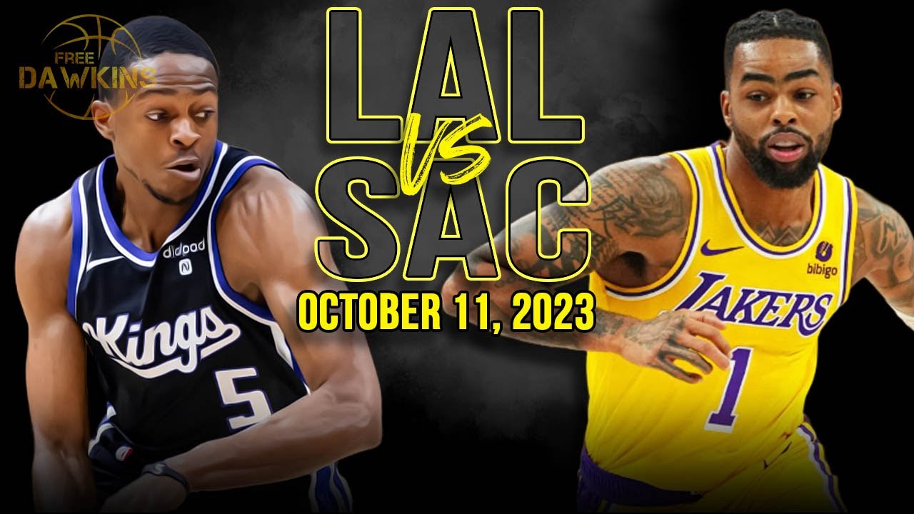 Los Angeles Lakers Vs Sacramento Kings Full Game Highlights | October 11, 2023 | Freedawkins