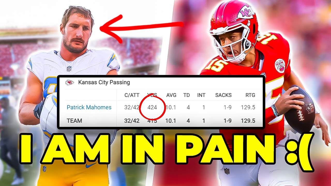 Mahomes Abuses Chargers Fans Everywhere! 😭⚡