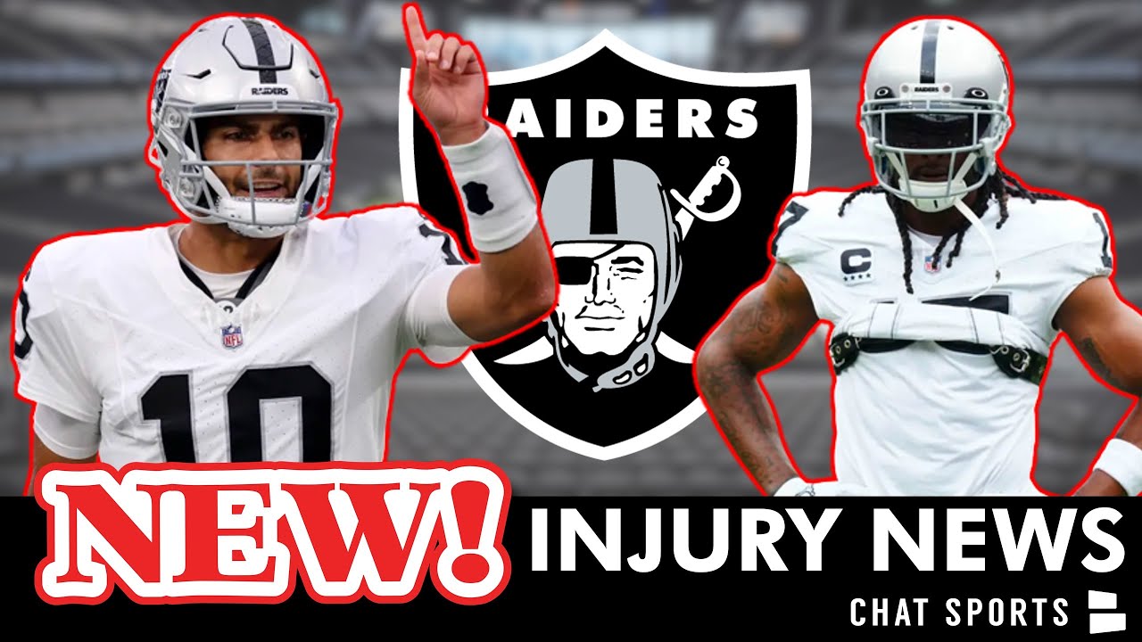 Major Jimmy Garoppolo News + Las Vegas Raiders Injury Report Before Mnf Vs. Packers