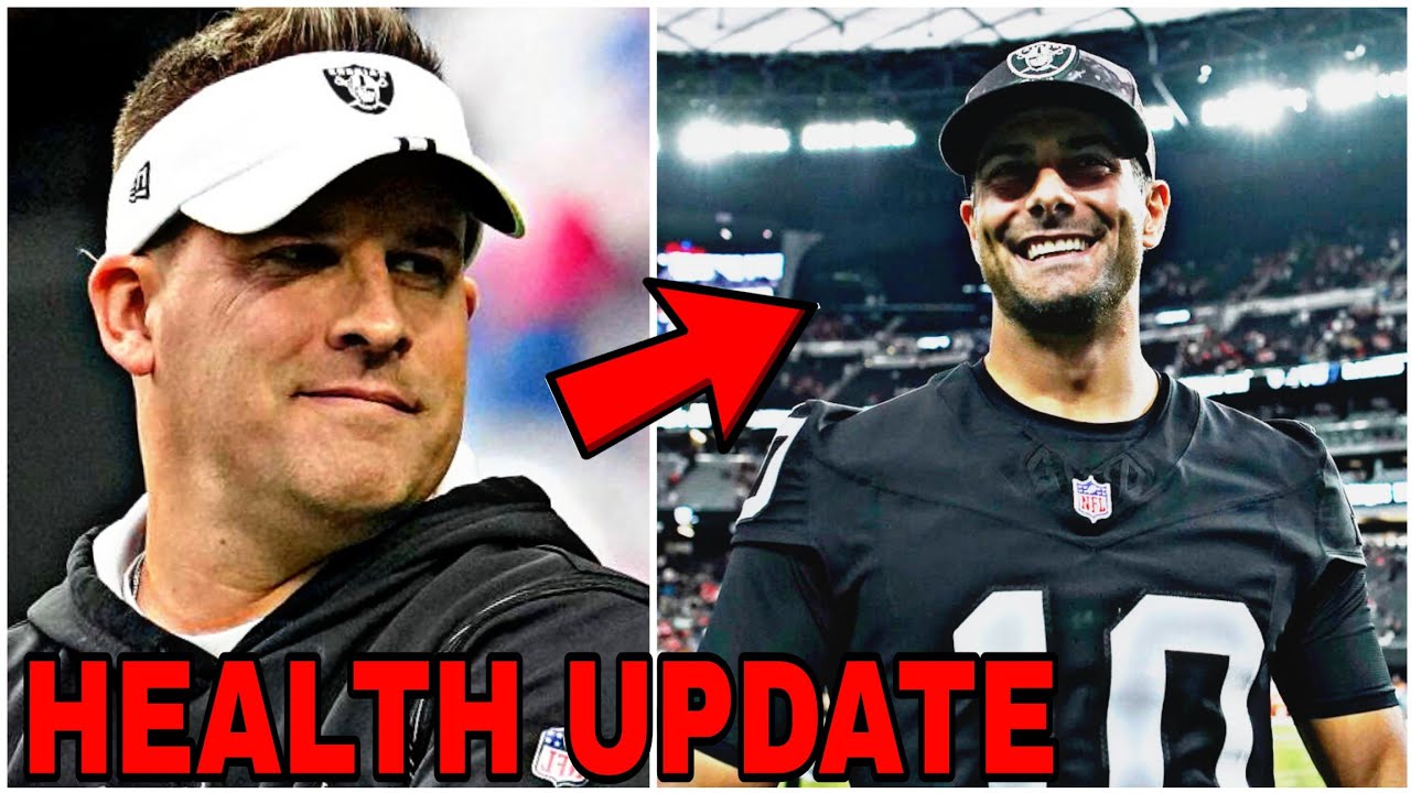 MAJOR UPDATE on Raiders QB Jimmy Garoppolo 1 Major Update On Raiders Qb Jimmy Garoppolo