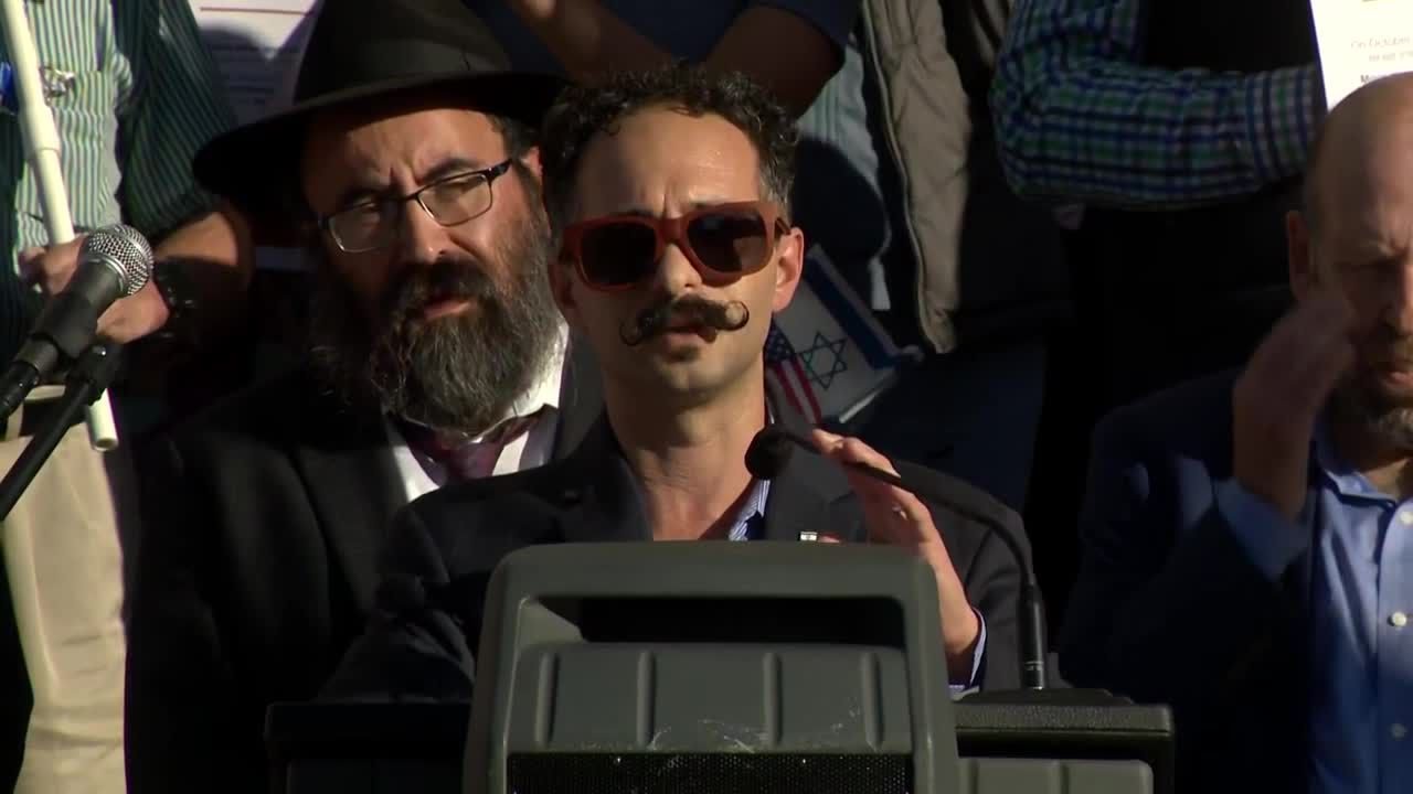 Man Speaks At Sacramento Vigil About Family Members Taken Hostage By Hamas