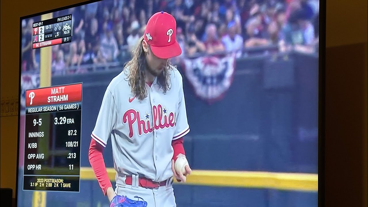 Matt Straham Comes In Relief For The Phillies In Game 4 Of The Nlcs By: Vinny Lospinuso
