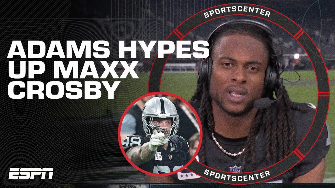 Maxx Crosby Is A Monster! – Davante Adams On The Raiders De After Beating The Packers | Sportscenter
