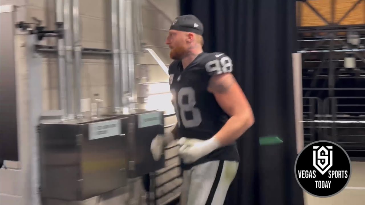 Maxx Crosby, Josh Mcdaniels & Raiders Hyped Immediately After Coming Off Field In Patriots Win