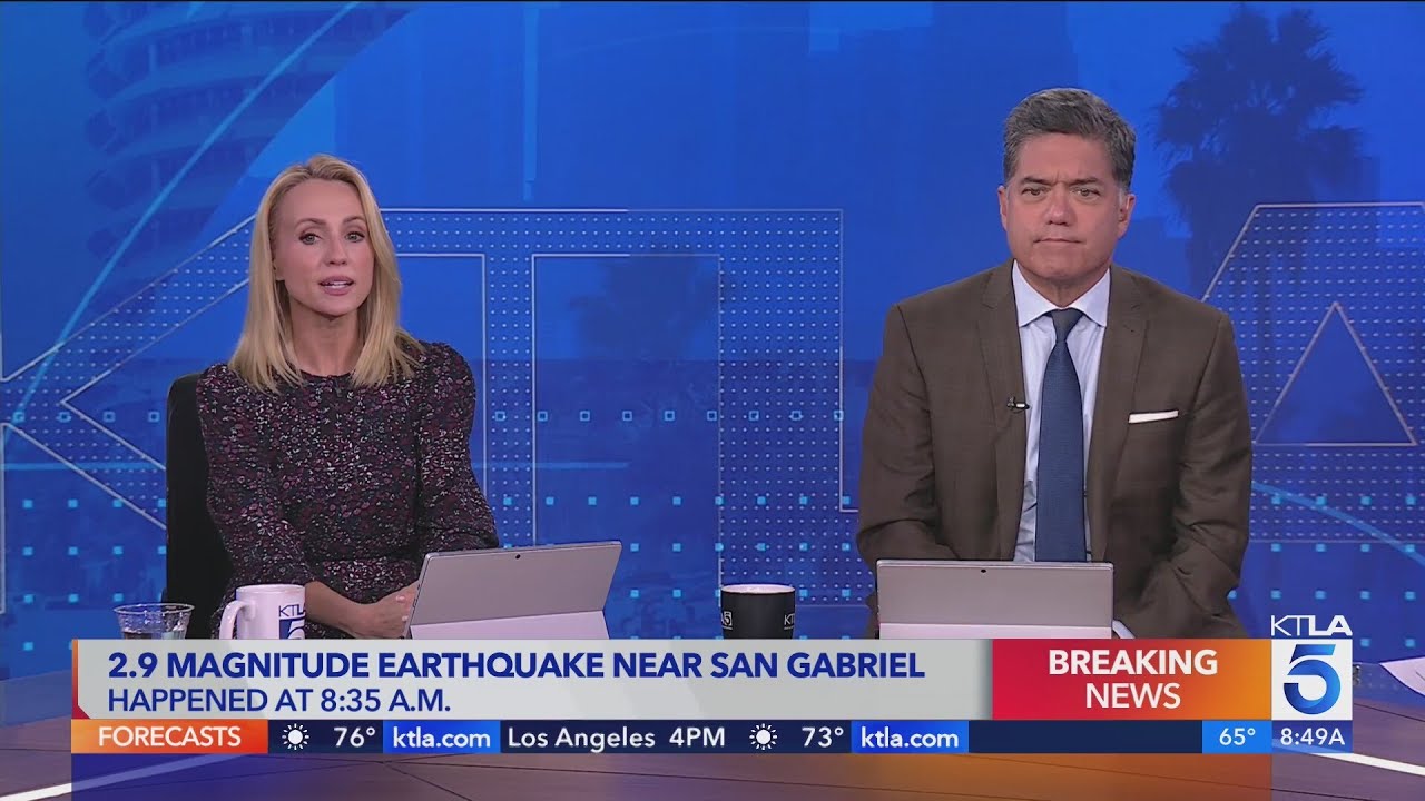 Minor Earthquake Hits Los Angeles Area