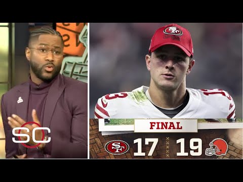 Nate Burleson SHOCKED 49ers loss to Browns 19-17 for 1st loss of season - Purdy: 125 Yds, TD, Int 2 Nate Burleson Shocked 49ers Loss To Browns 19 17 For 1st Loss Of Season – Purdy: 125 Yds, Td, Int
