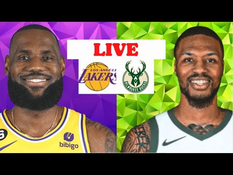 Nba Live – Los Angeles Lakers Vs Milwaukee Bucks | Oct 15, 2023 | Nba Season 23 24