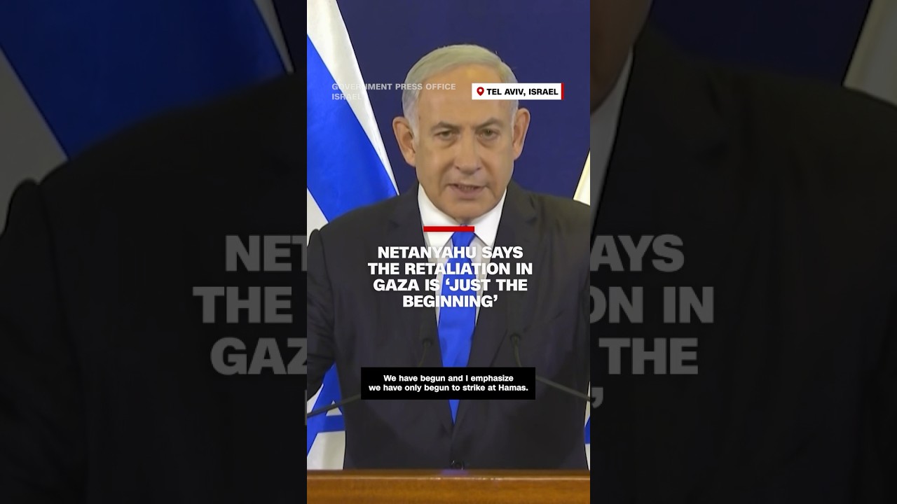 Netanyahu Says The Retaliation In Gaza Is ‘just The Beginning’