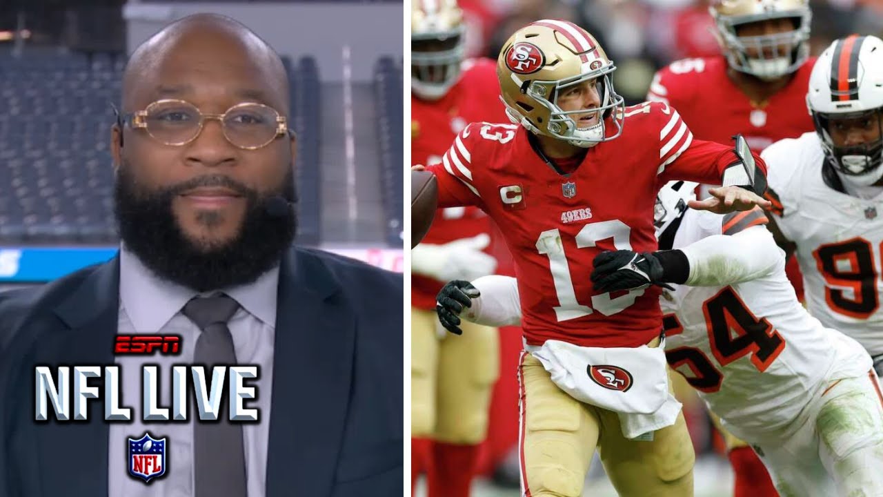 Nfl Live | Cleveland’s Defense Was Tremendous – Marcus Spears Shocked 49ers Offensive Lose To Browns