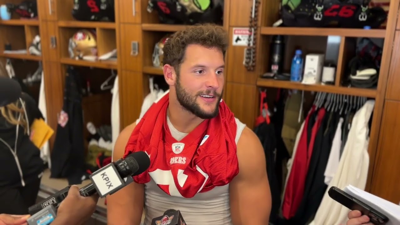 Nick Bosa And Randy Gregory Hold Court At Nearby Lockers Ahead Of 49ers – Vikings