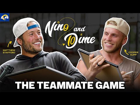 Nine & Dime Ep. 1 | Matthew Stafford & Cooper Kupp Play The Teammate Game