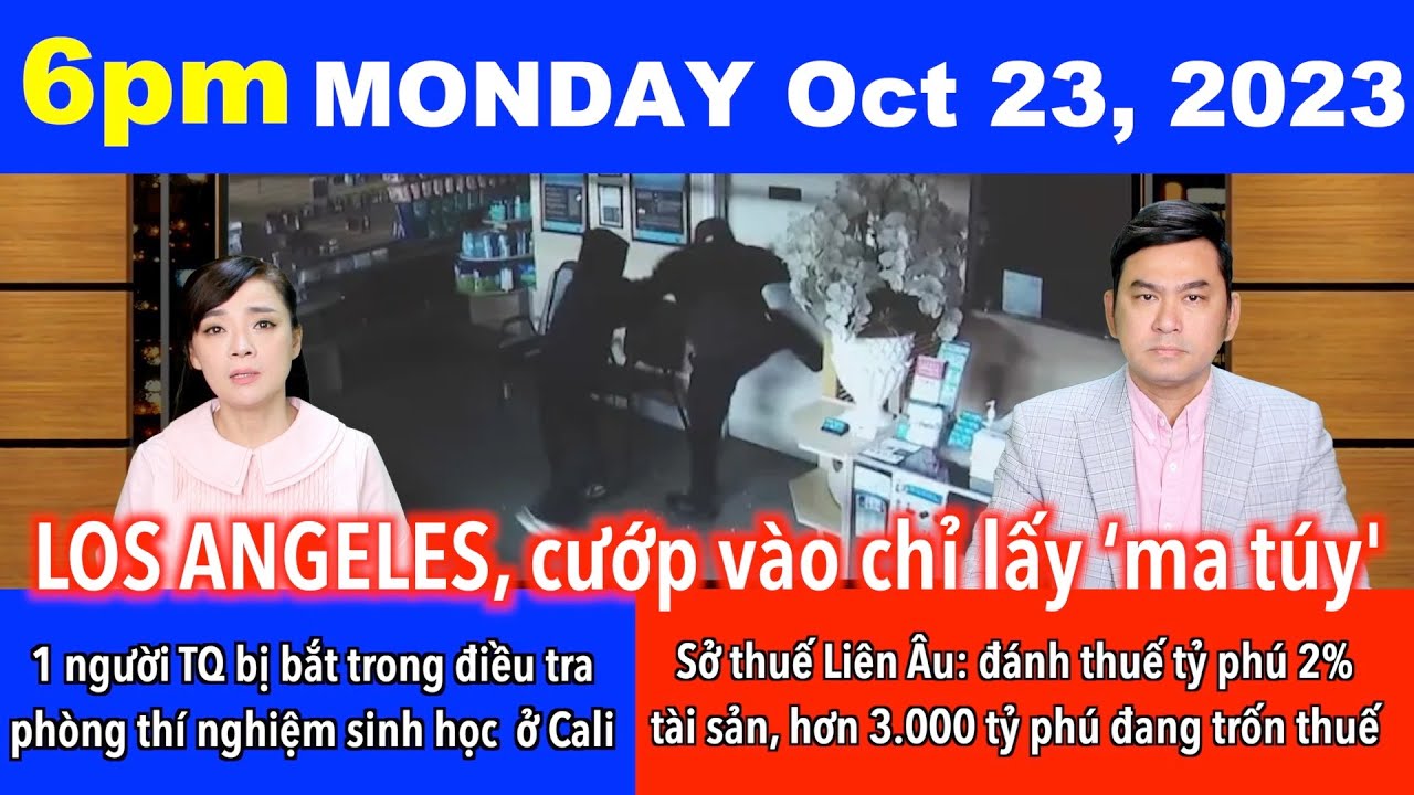 🇺🇸oct 23, 2023 Cướp đột Nhập 2 Tiệm Thuốc Tây Los Angeles Chỉ Cách Nhau Vài Phút Vào 3 Giờ Sáng Nay