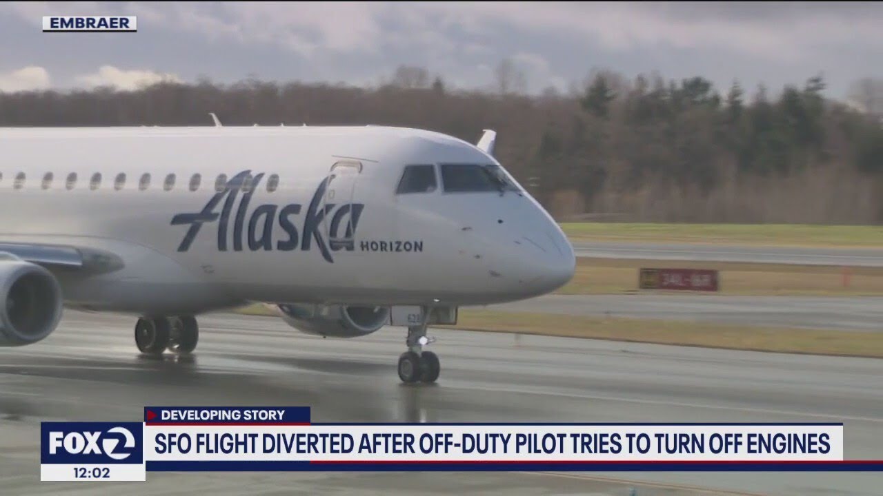 Off Duty Pilot Tries Shutting Engines On Sfo Bound Flight