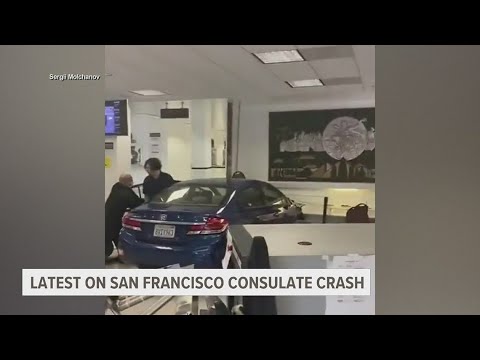 One Dead After A Car Crash At San Francisco’s Chinese Consulate Building