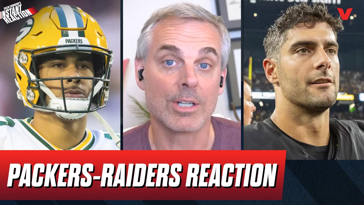 Packers Raiders Reaction: Why Green Bay “feels Discouraged” About Jordan Love | Colin Cowherd Nfl