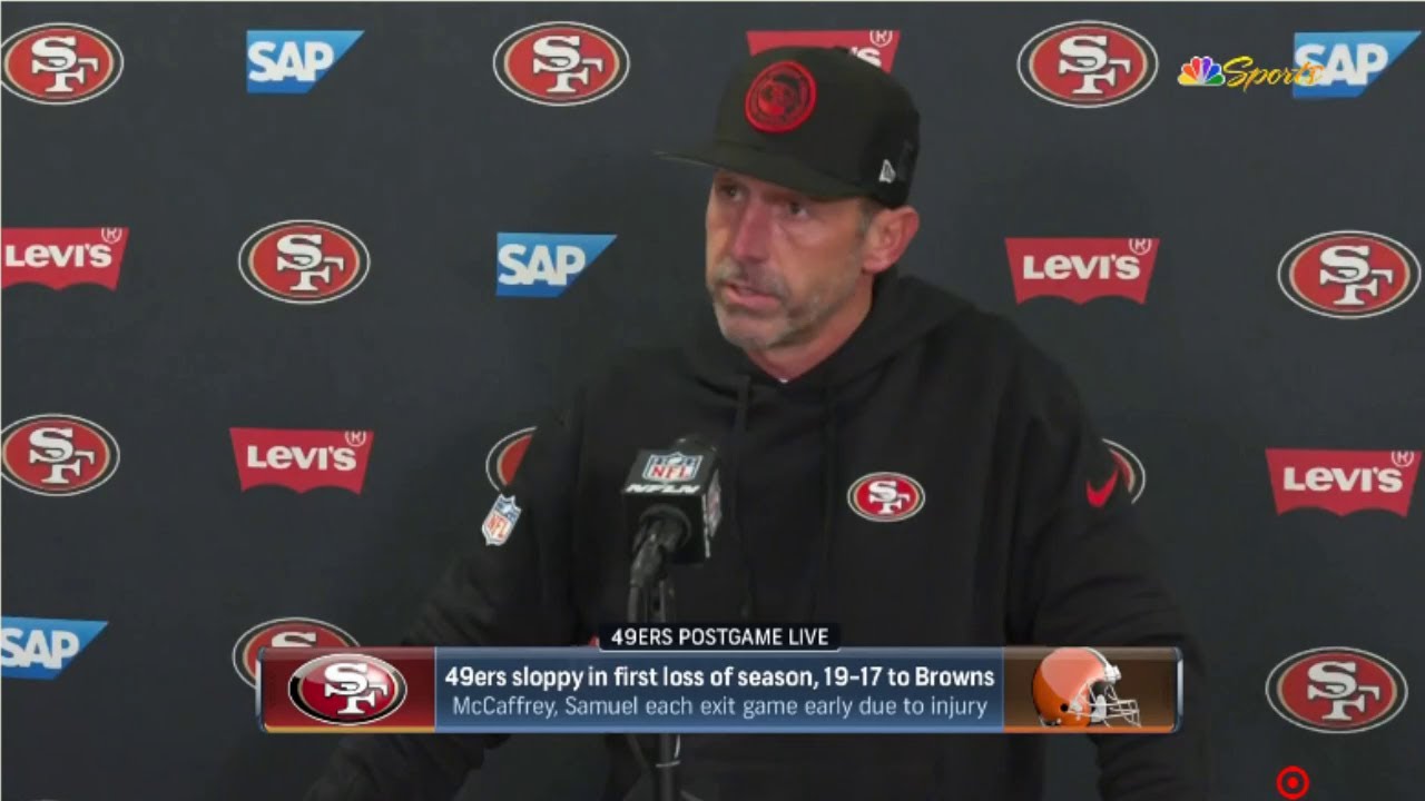 Postgame Interview | Kyle Shanahan On 49ers Loss To Browns: “we Just Made Too Many Mistakes.”