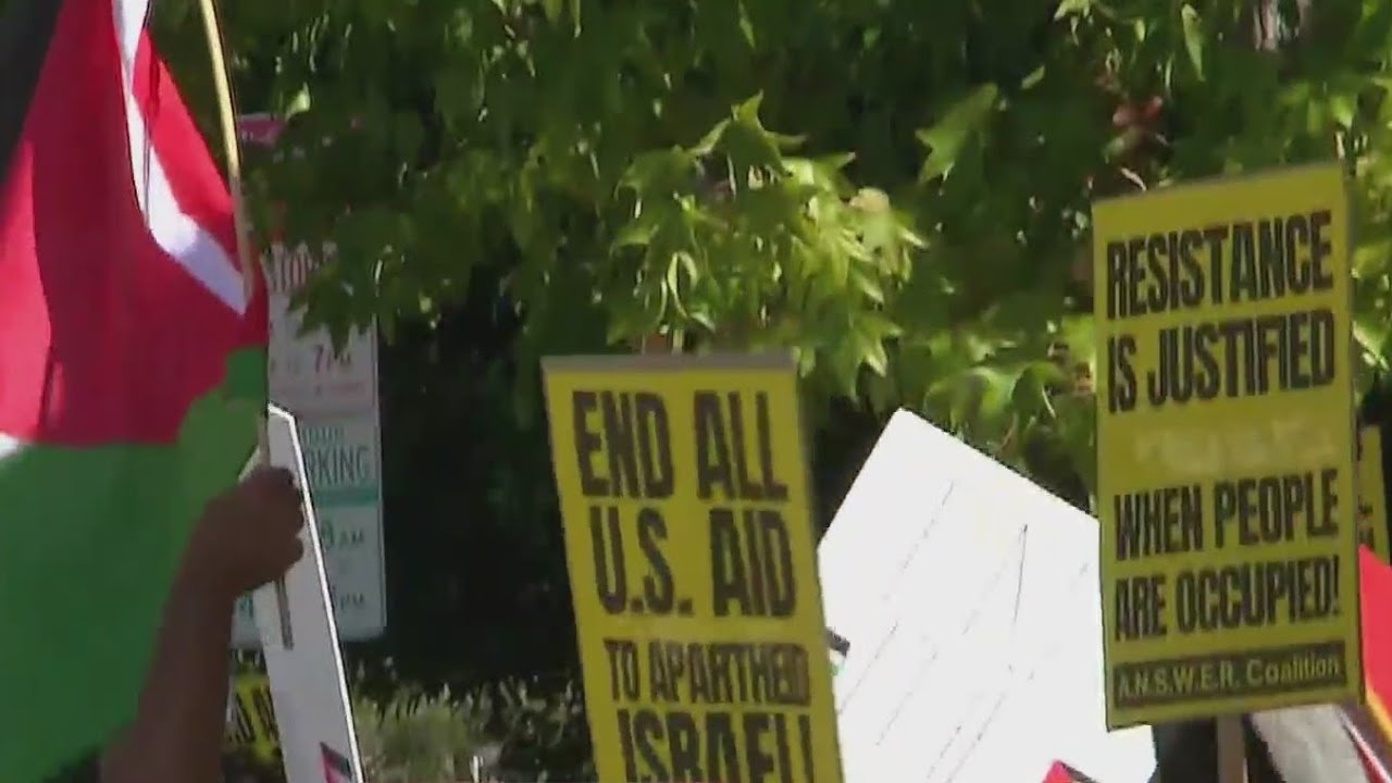 Pro Palestine Protestors Rally In La Calling To Support Gaza | Newsnation Prime