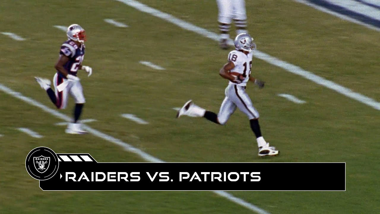 Raiders’ All Time Memorable Highlights Vs. New England Patriots | Nfl