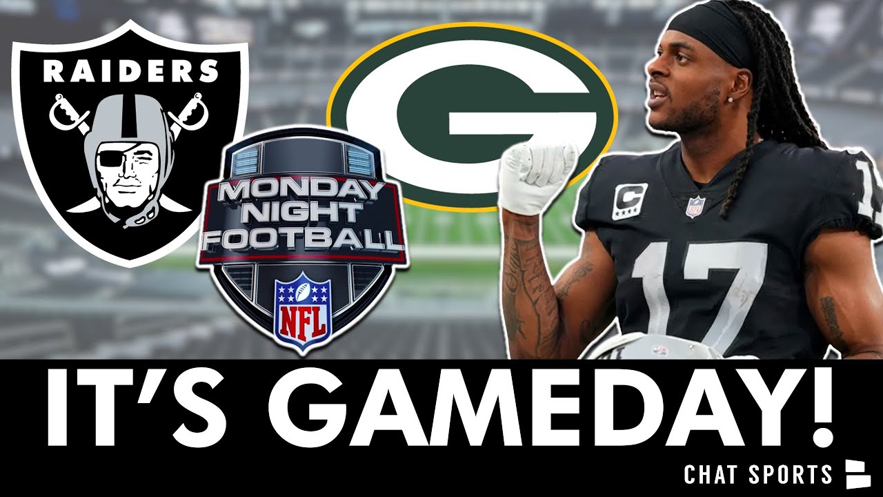 Raiders Gameday Hype Vs. Packers + Davante Adams Injury News & Jimmy Garoppolo Must Prove It On Mnf