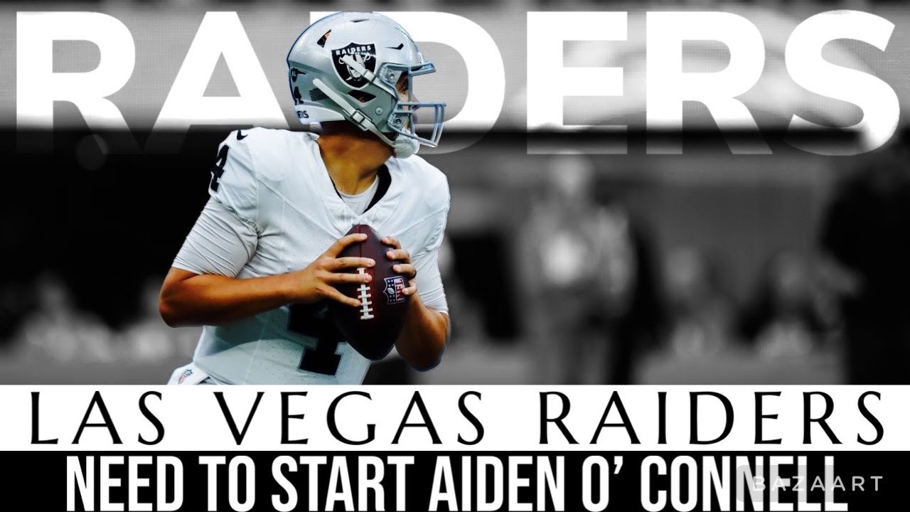 Raiders Need To Start Aiden O Connell Las Vegas Raiders News & Rumors