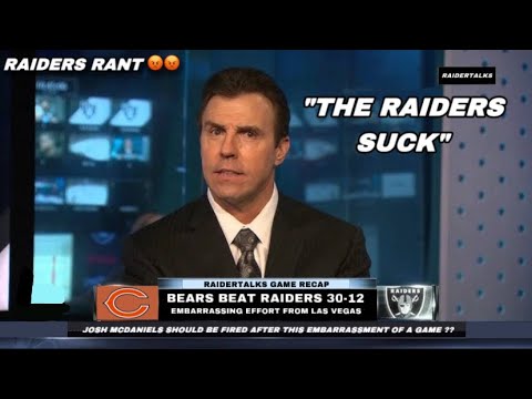 Raiders Rant 😡😡 Raiders Lose To Bears 30 12 In Embarrassing Loss !!