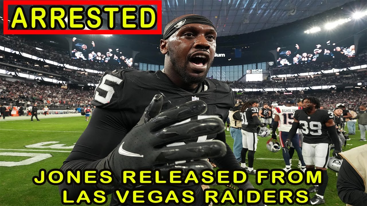 Raiders Release De Chandler Jones Following Arrest