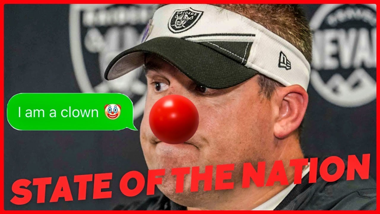 #Raiders | State Of The Nation 🏴☠️ | Josh Mcdaniels 1 #raiders | State Of The Nation 🏴☠️ | Josh Mcdaniels