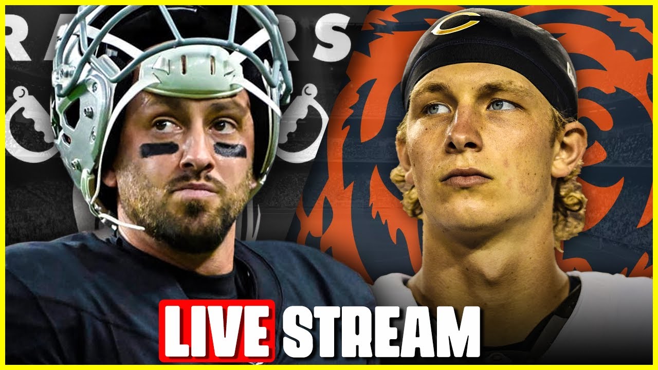 🔴 Raiders Vs Bears Live W/ Wifiwillie & Dial Up Audrey