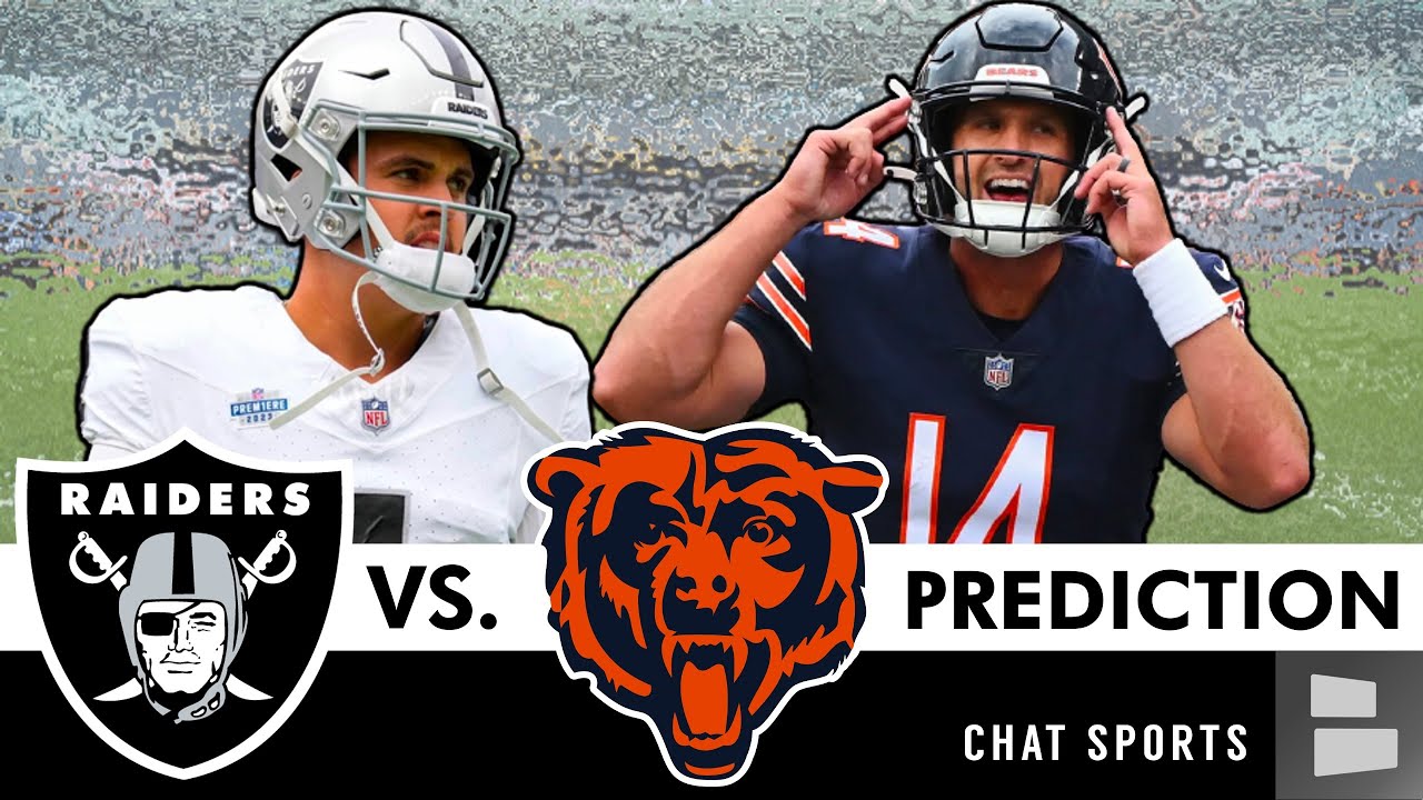 Raiders Vs. Bears Prediction + Jimmy Garoppolo & Justin Fields Injury News | Nfl Week 7 Preview