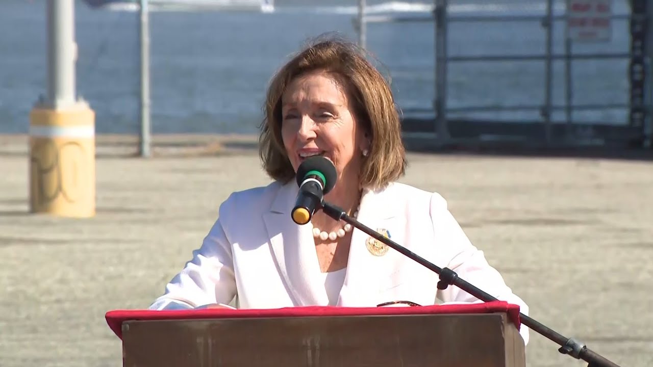 Raw: Rep. Nancy Pelosi Speaks At San Francisco Fleet Week Press Conference