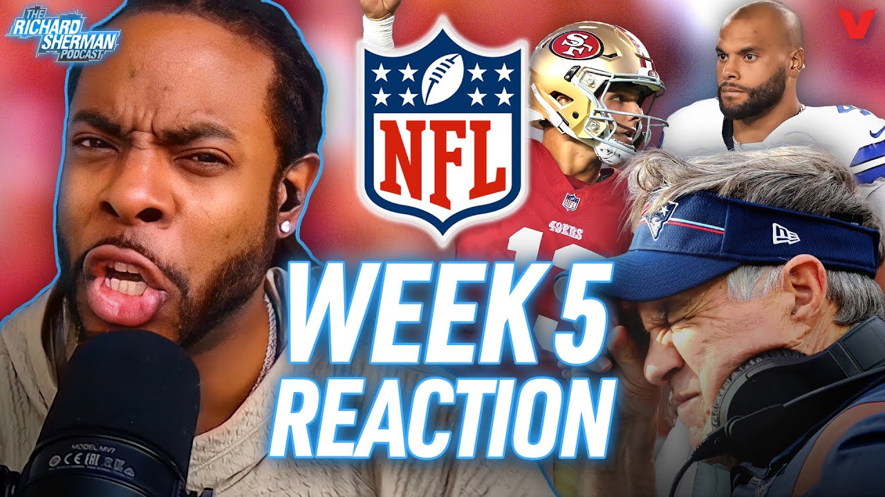 Reaction To Cowboys 49ers, Saints Patriots, Jets Broncos, Chiefs Vikings | Richard Sherman Nfl