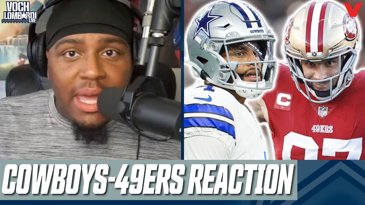 Reaction to Dak Prescott & Cowboys loss to Nick Bosa & 49ers | Voch Lombardi Live 1 Reaction To Dak Prescott & Cowboys Loss To Nick Bosa & 49ers | Voch Lombardi Live