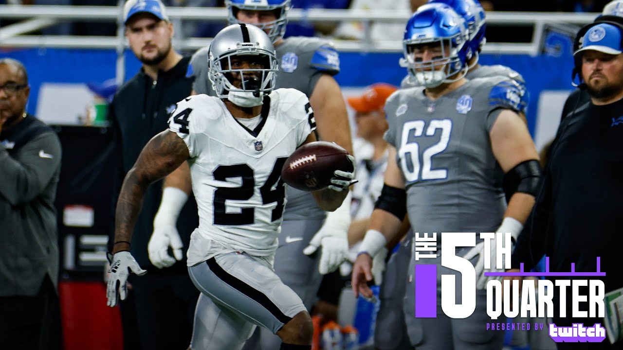 Reactions And Takeaways From The Raiders’ Week 8 Loss To The Lions | The 5th Quarter | Nfl