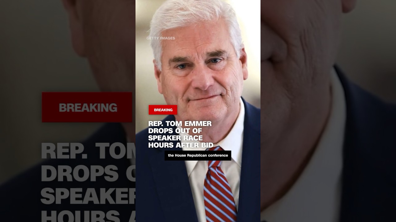 Rep. Tom Emmer Drops Out Of Speaker Race Hours After Bid