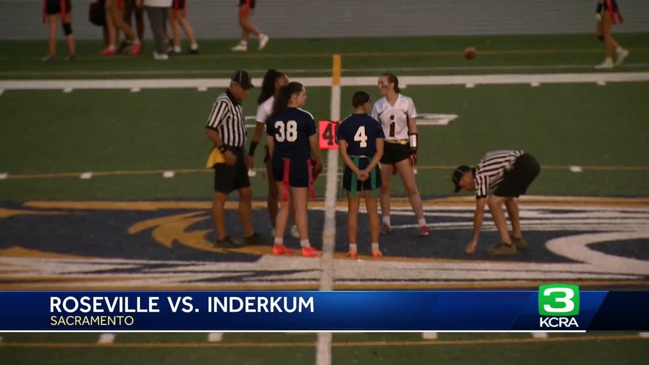 Roseville Beats Inderkum In Girl’s Flag Football